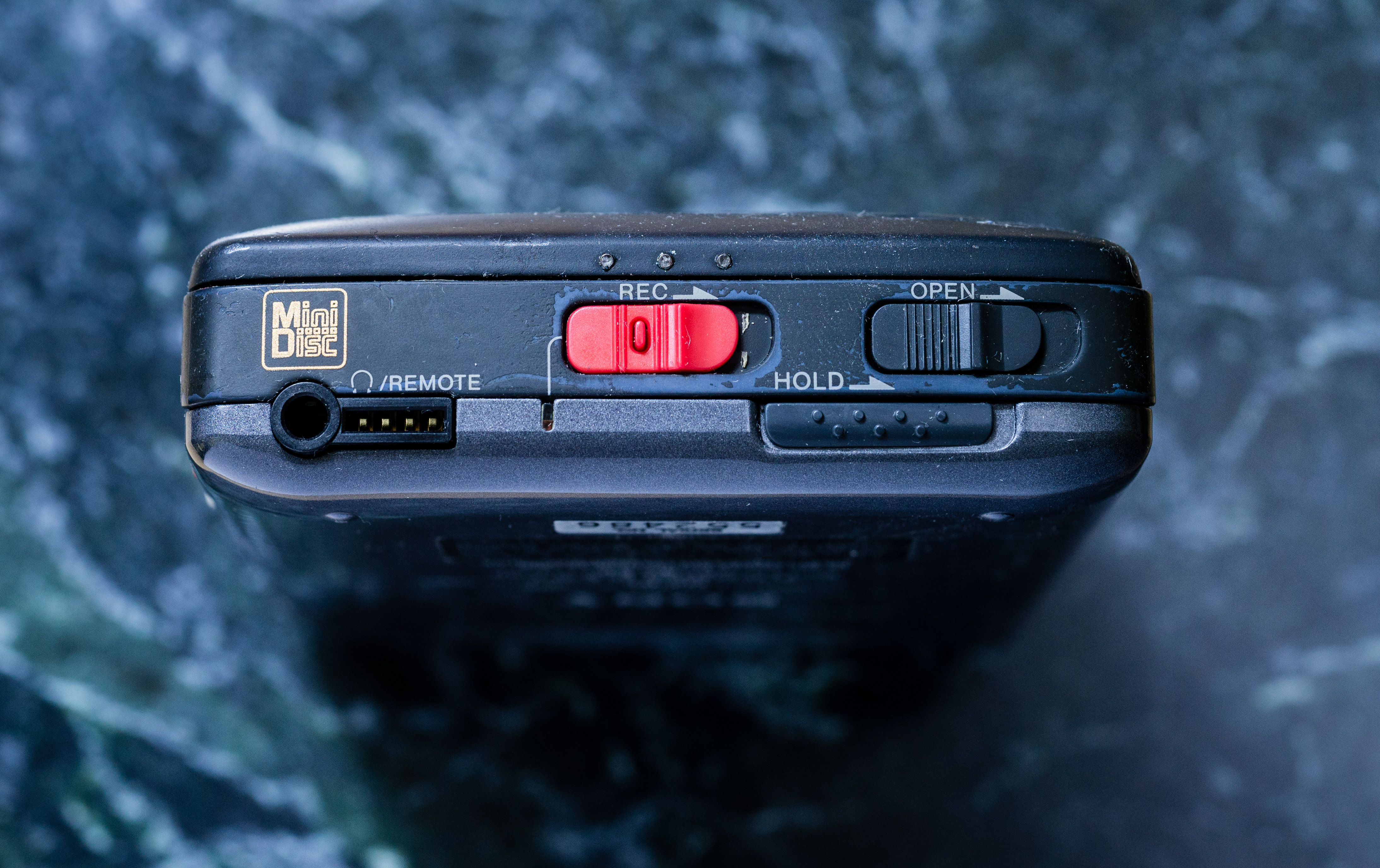 Sony MZ-R2 Bottom Controls Sony MZ-R2 Bottom Controls