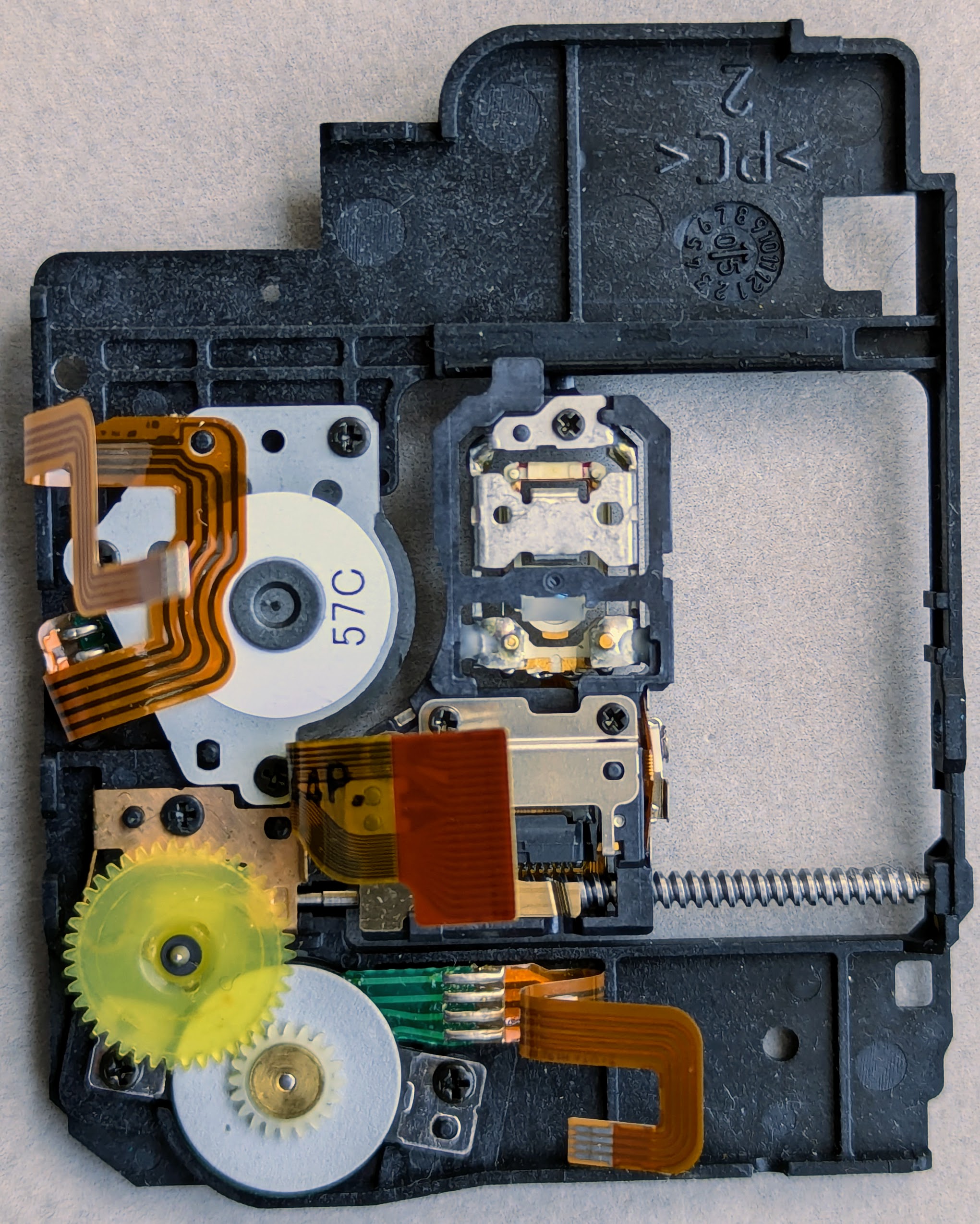 Optical pickup back Optical pickup back