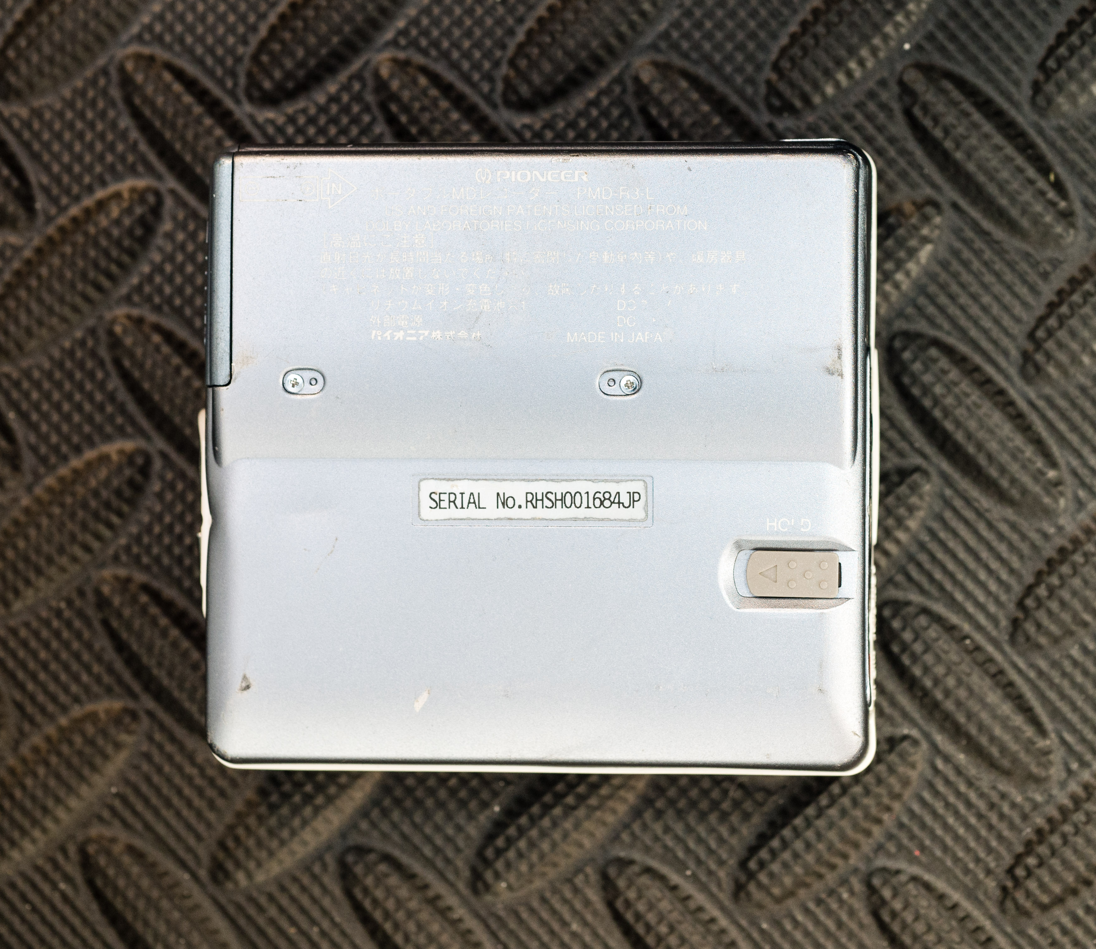 Pioneer PMD-R3 Bottom Pioneer PMD-R3 Bottom
