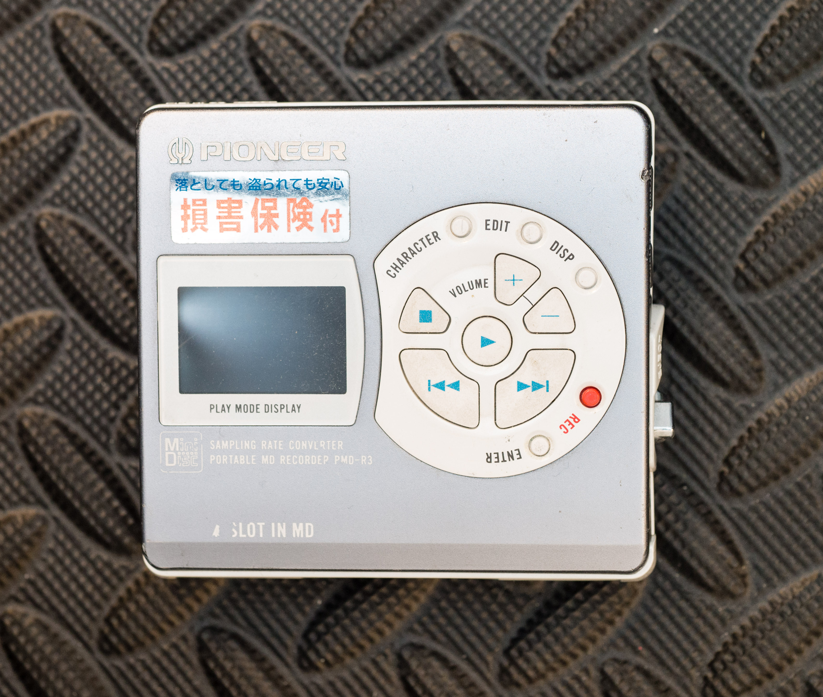Pioneer PMD-R3 Top Pioneer PMD-R3 Top