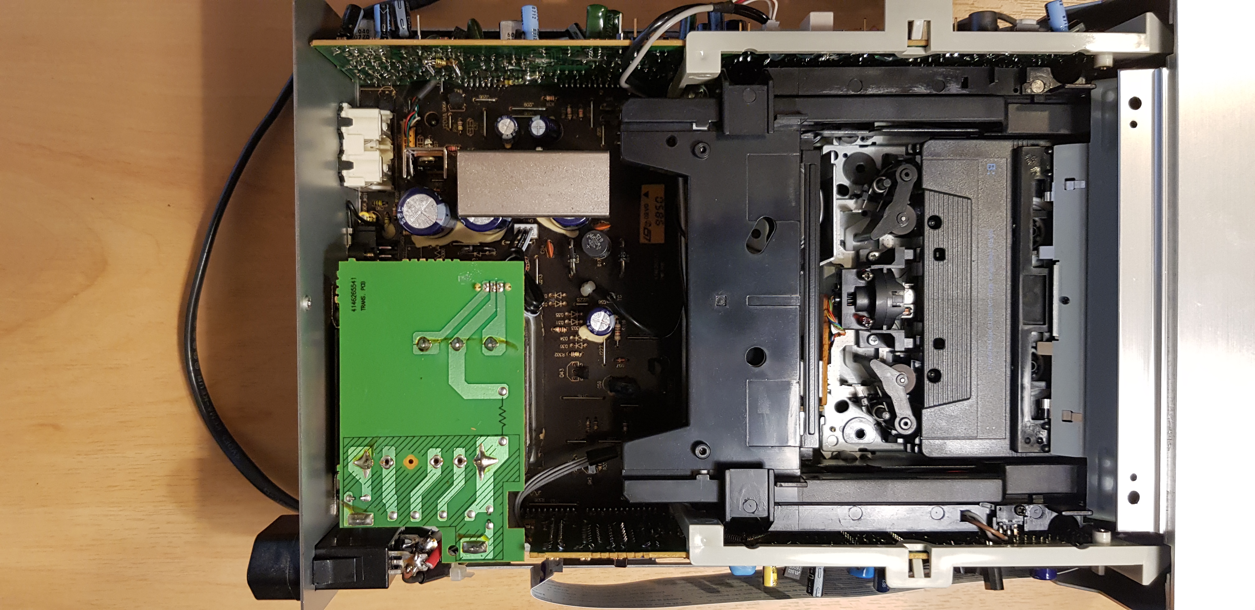 TC-SD1 Tape Deck Inside Closeup TC-SD1 Tape Deck Inside Closeup