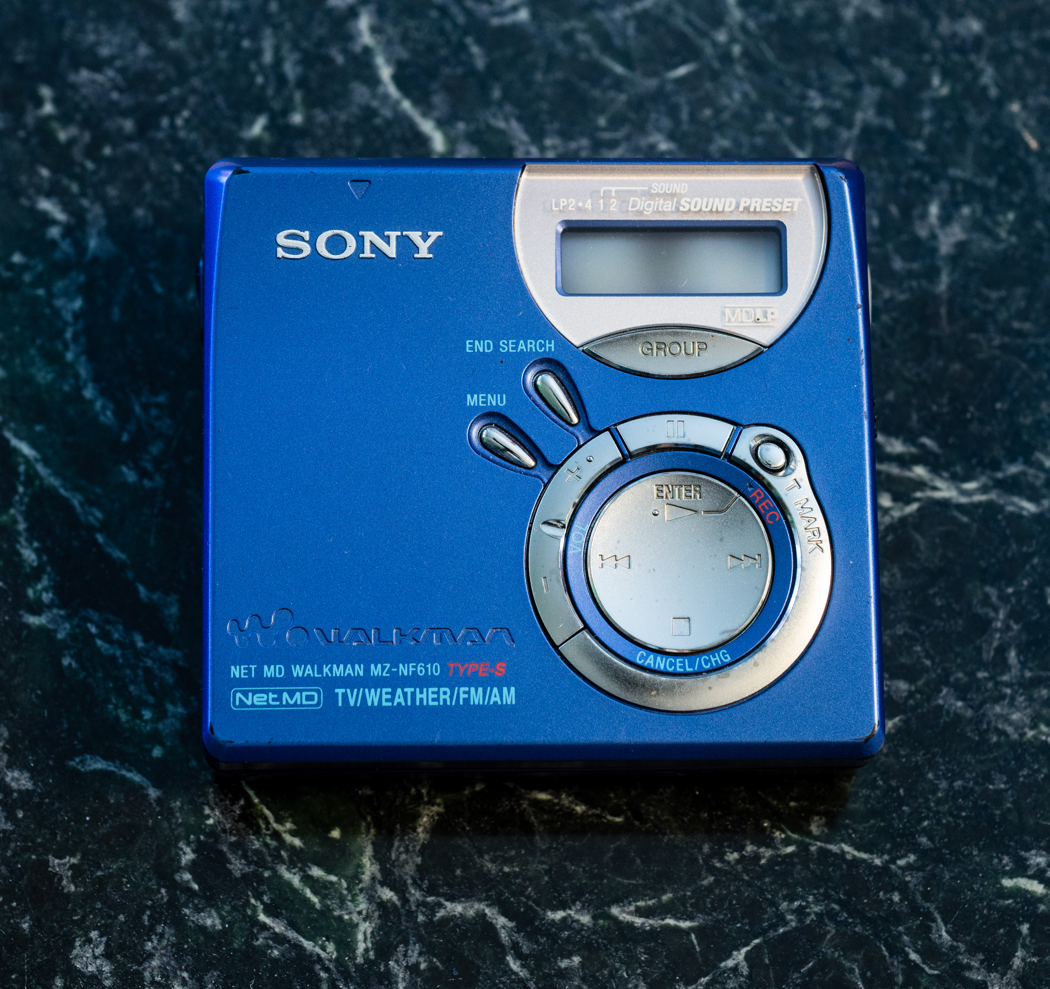 Sony MZ-NF610 Front Sony MZ-NF610 Front